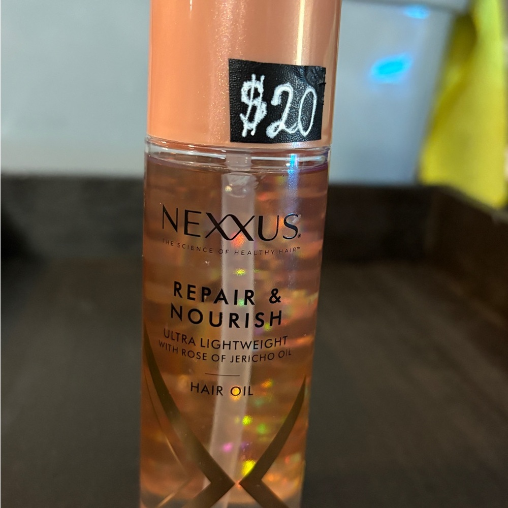 Nexxus Repair & Nourish Hair Oil - Peach Glow
